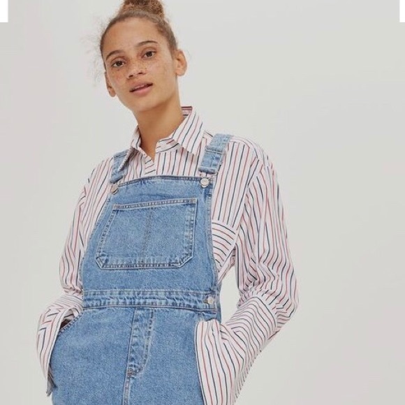 SOLD Denim dress overall - Picture 1 of 8